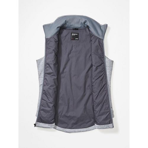 Marmot Visita Jackets - Womens Vest Grey CA9254610 Canada